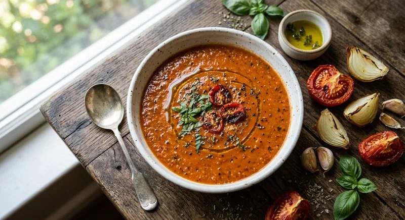 Gluten-Free Roasted Tomato Soup