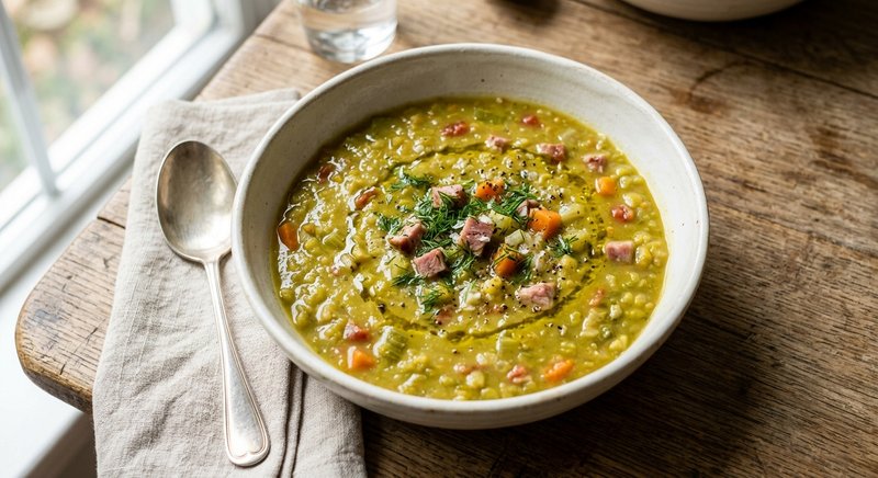 Gluten-Free Swedish Pea Soup — soups and stews recipe, serves 4