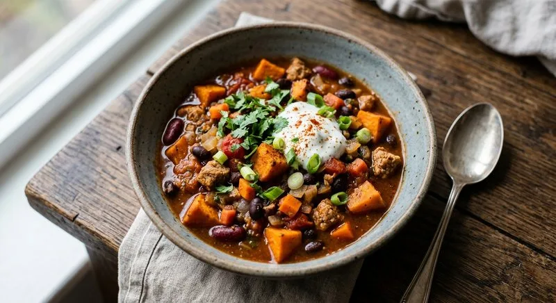 Gluten-Free Sweet Potato Chili
